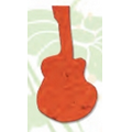Guitar Herb Plant-A-Shape Bookmark